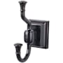 Top Knobs Stratton Double Robe Hook Tuscan Bronze