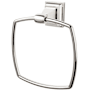 Top Knobs Stratton Bath Towel Ring Polished Nickel