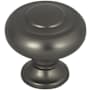 Top Knobs Grace 1-1/4 Inch Mushroom Cabinet Knob from the Kent Collection Ash Grey