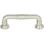 Top Knobs Kent 3 Inch Center to Center Handle Cabinet Pull Brushed Satin Nickel