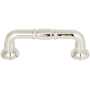 Top Knobs Kent 3 Inch Center to Center Handle Cabinet Pull Polished Nickel
