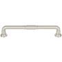 Top Knobs Kent 6-5/16 Inch Center to Center Handle Cabinet Pull Brushed Satin Nickel