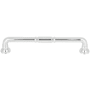 Top Knobs Kent 6-5/16 Inch Center to Center Handle Cabinet Pull Polished Chrome