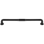 Top Knobs Kent 8-13/16 Inch Center to Center Handle Cabinet Pull Flat Black