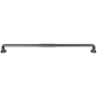 Top Knobs Kent 12 Inch Center to Center Handle Cabinet Pull Ash Grey