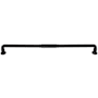 Top Knobs Kent 18 Inch Center to Center Appliance Pull Flat Black