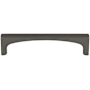 Top Knobs Riverside 3-3/4 Inch Center to Center Handle Cabinet Pull Ash Grey
