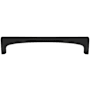 Top Knobs Riverside 5-1/16 Inch Center to Center Handle Cabinet Pull Flat Black
