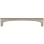 Top Knobs Riverside 5-1/16 Inch Center to Center Handle Cabinet Pull Brushed Satin Nickel