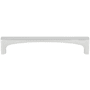Top Knobs Riverside 5-1/16 Inch Center to Center Handle Cabinet Pull Polished Chrome