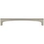 Top Knobs Riverside 6-5/16 Inch Center to Center Handle Cabinet Pull Brushed Satin Nickel
