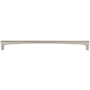Top Knobs Riverside 8-13/16 Inch Center to Center Handle Cabinet Pull Brushed Satin Nickel