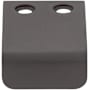 Top Knobs Tab 1 Inch Long Finger Cabinet Pull from the Additions Collection Flat Black