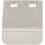 Top Knobs Tab 1 Inch Long Finger Cabinet Pull from the Additions Collection Brushed Satin Nickel