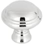 Top Knobs Grace 1-1/4 Inch Mushroom Cabinet Knob from the Henderson Collection Polished Chrome