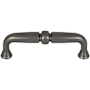 Top Knobs Henderson 3-3/4 Inch Center to Center Handle Cabinet Pull Ash Grey