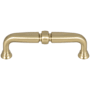 Top Knobs Henderson 3-3/4 Inch Center to Center Handle Cabinet Pull Honey Bronze
