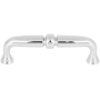 Top Knobs Henderson 3-3/4 Inch Center to Center Handle Cabinet Pull Polished Chrome