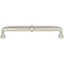 Top Knobs Henderson 6-5/16 Inch Center to Center Handle Cabinet Pull Brushed Satin Nickel