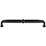 Top Knobs Henderson 7-9/16 Inch Center to Center Handle Cabinet Pull Flat Black