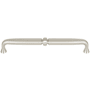 Top Knobs Henderson 7-9/16 Inch Center to Center Handle Cabinet Pull Brushed Satin Nickel