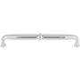 Top Knobs Henderson 7-9/16 Inch Center to Center Handle Cabinet Pull Polished Chrome