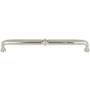 Top Knobs Henderson 8-13/16 Inch Center to Center Handle Cabinet Pull Polished Nickel