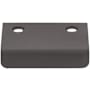 Top Knobs Tab 2 Inch Long Finger Cabinet Pull from the Additions Collection Flat Black