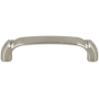 Top Knobs Pomander 3-3/4 Inch Center to Center Handle Cabinet Pull Brushed Satin Nickel