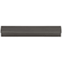 Top Knobs Minetta 3-3/4 Inch Center to Center Finger Cabinet Pull Ash Grey