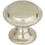 Top Knobs Grace 1-1/4 Inch Mushroom Cabinet Knob from the Barrow Collection Brushed Satin Nickel