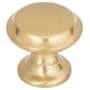 Top Knobs Grace 1-1/4 Inch Mushroom Cabinet Knob from the Barrow Collection Honey Bronze