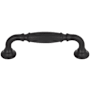 Top Knobs Barrow 3-3/4 Inch Center to Center Handle Cabinet Pull Flat Black