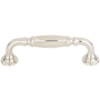 Top Knobs Barrow 3-3/4 Inch Center to Center Handle Cabinet Pull Polished Nickel
