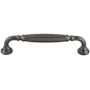 Top Knobs Barrow 5-1/16 Inch Center to Center Handle Cabinet Pull Ash Grey