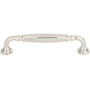 Top Knobs Barrow 5-1/16 Inch Center to Center Handle Cabinet Pull Polished Nickel