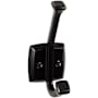 Top Knobs Hooks Double Robe Hook Flat Black