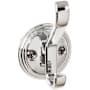 Top Knobs Hooks Double Robe Hook Polished Chrome