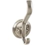Top Knobs Hooks Double Robe Hook Brushed Satin Nickel