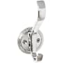 Top Knobs Hooks Double Robe Hook Polished Chrome