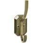 Top Knobs Hooks Double Robe Hook Honey Bronze