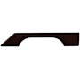 Top Knobs Tapered 5 Inch Center to Center Handle Cabinet Pull from the Sanctuary Collection Oil Rubbed Bronze