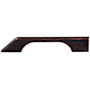 Top Knobs Tapered 5 Inch Center to Center Handle Cabinet Pull from the Sanctuary Collection Tuscan Bronze