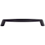 Top Knobs Rung 12 Inch Center to Center Appliance Pull from the Appliance Collection Flat Black