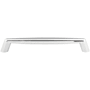 Top Knobs Rung 12 Inch Center to Center Appliance Pull from the Appliance Collection Polished Chrome