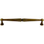 Top Knobs Edwardian 12 Inch Center to Center Appliance Pull from the Edwardian Collection German Bronze