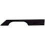 Top Knobs Tapered 7 Inch Center to Center Handle Cabinet Pull from the Sanctuary Collection Flat Black