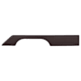 Top Knobs Tapered 7 Inch Center to Center Handle Cabinet Pull from the Sanctuary Collection Oil Rubbed Bronze