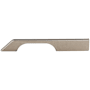 Top Knobs Tapered 7 Inch Center to Center Handle Cabinet Pull from the Sanctuary Collection Pewter Antique