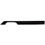 Top Knobs Tapered 12 Inch Center to Center Handle Cabinet Pull from the Sanctuary Collection Flat Black